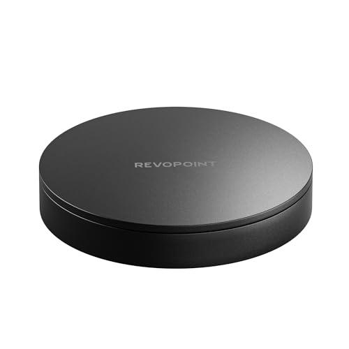 Revopoint Plataforma Giratoria Eléctrica | Soporta 200kg Carga | Escaneo Rápido | Gran Plataforma | Velocidades Ajustables | Compatible con Escáneres 3D POP3/INSPIRE/MINI/RANGE