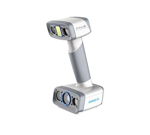 EinScan H híbrido LED y software sólido de la versión CAD del escáner del color 3D del PDA de la fuente de luz infrarroja Shining3D