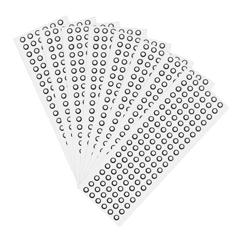 QUARKZMAN 1000uds 3D Escáner Marcadores 3mm para 3D Escáner