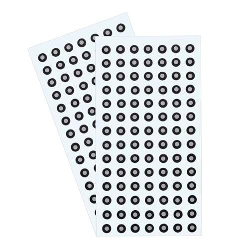 QUARKZMAN 200 Piezas de Marcadores de Escáner 3D de 3mm para Escáner 3D