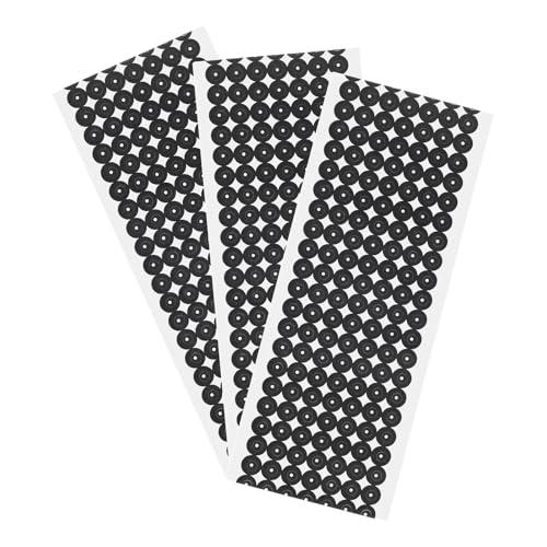 QUARKZMAN 500pcs Marcadores de Escaneo 3D, 1.5x3.5mm(ID*OD) Puntos de Seguimiento de Escáner 3D