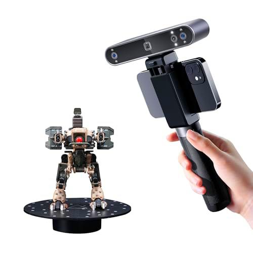 Revopoint POP 3 Plus Escáner 3D para impresión 3D, escáner de mano con precisión de 0,04 mm y velocidad