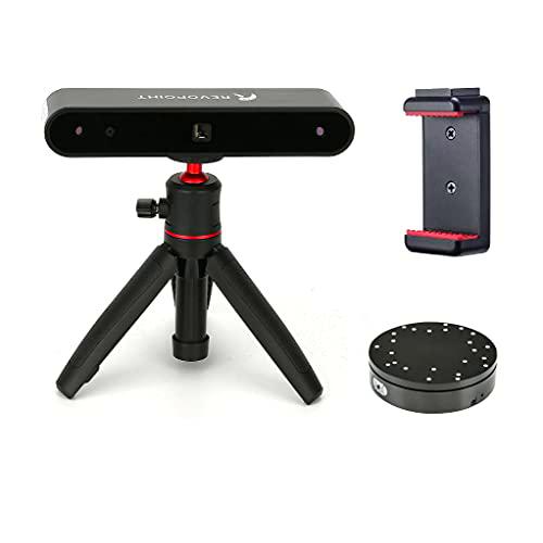 Revopoint Escáner POP 3D 0.3mm Precisión 8 Fps Velocidad de escaneo Escritorio y Handheld Fijo/Modo de escaneo automático para modos de escaneo facial y corporal para impresión en color 3D