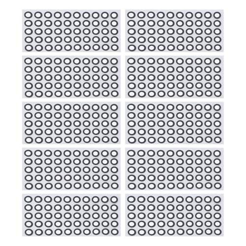 1000 Marcadores de Escaneo 3D de 0.236 in, Alta Reflexión